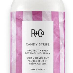 R+Co Candy Stripe Protect + Prep Detangling Spray 8.5oz